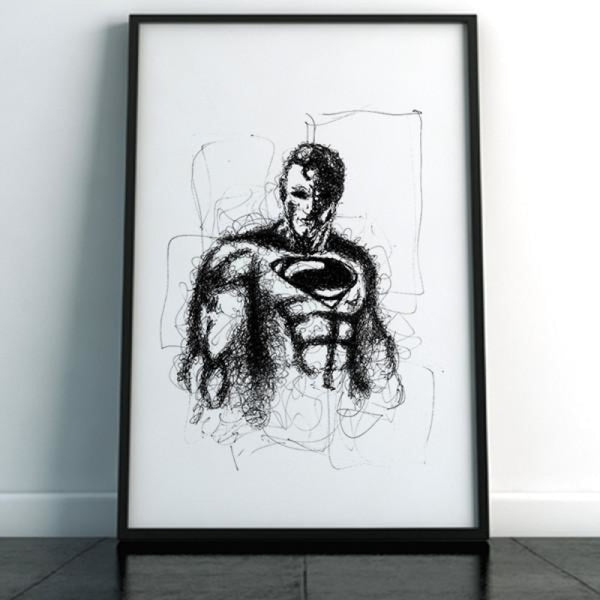 Superman Plakat